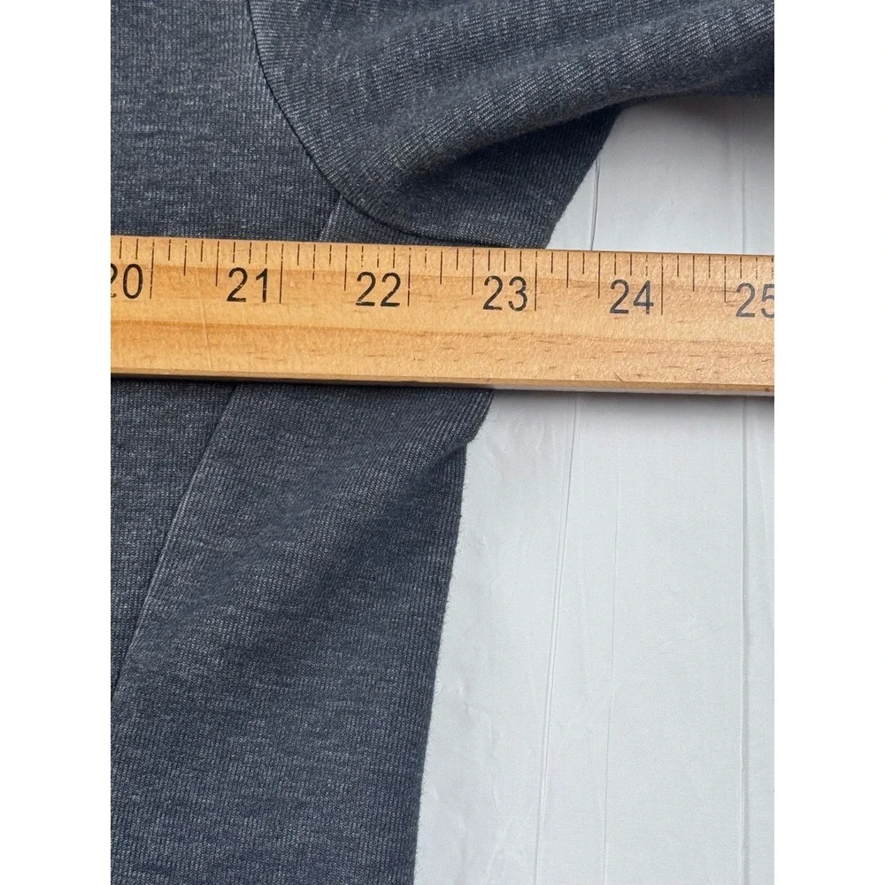 Nike Yoga Dri-FIT Mens Medium Gray Quarter Zip Sweatshirt Pullover CZ2217-068